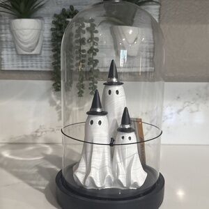 Halloween Light Up Ghost Cloche